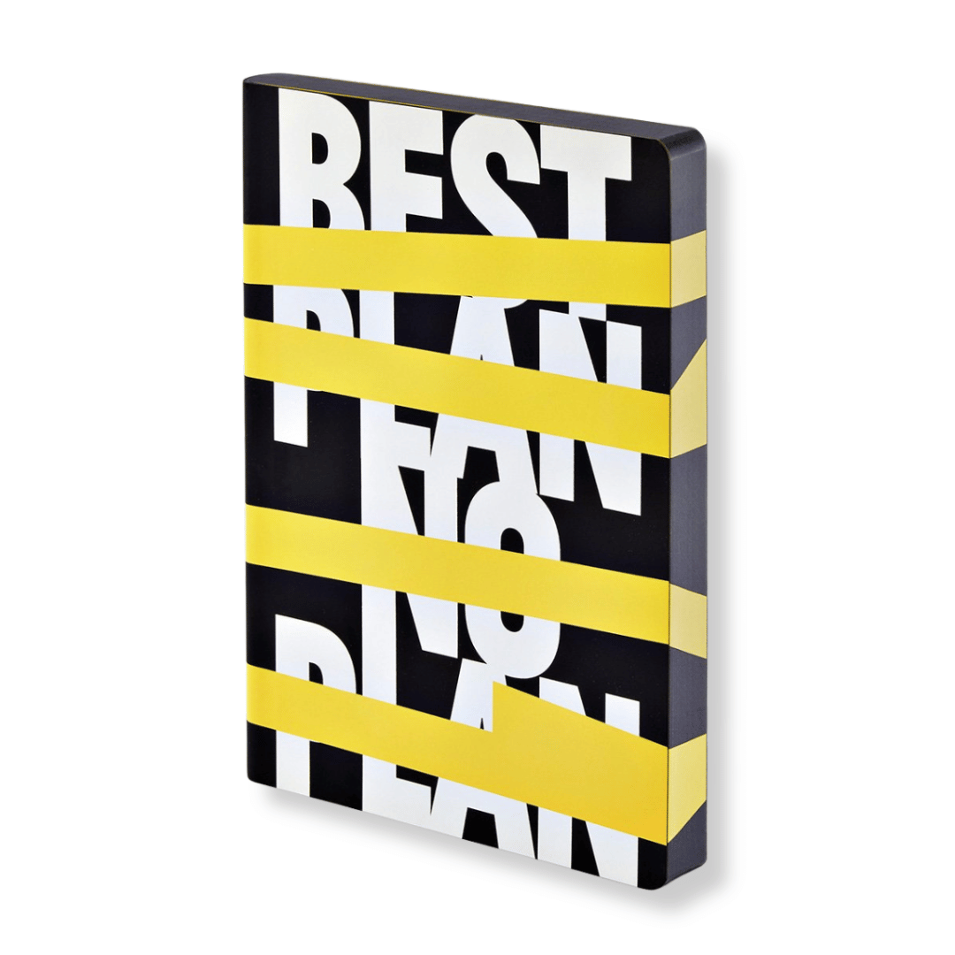 Nuuna Notizbuch - Best Plan No Plan