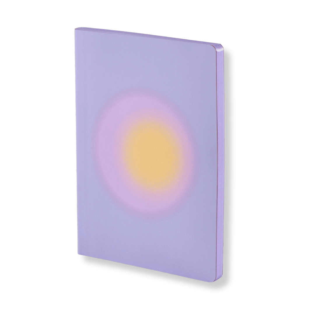 Nuuna Notizbuch - Colour Clash Trance Lila