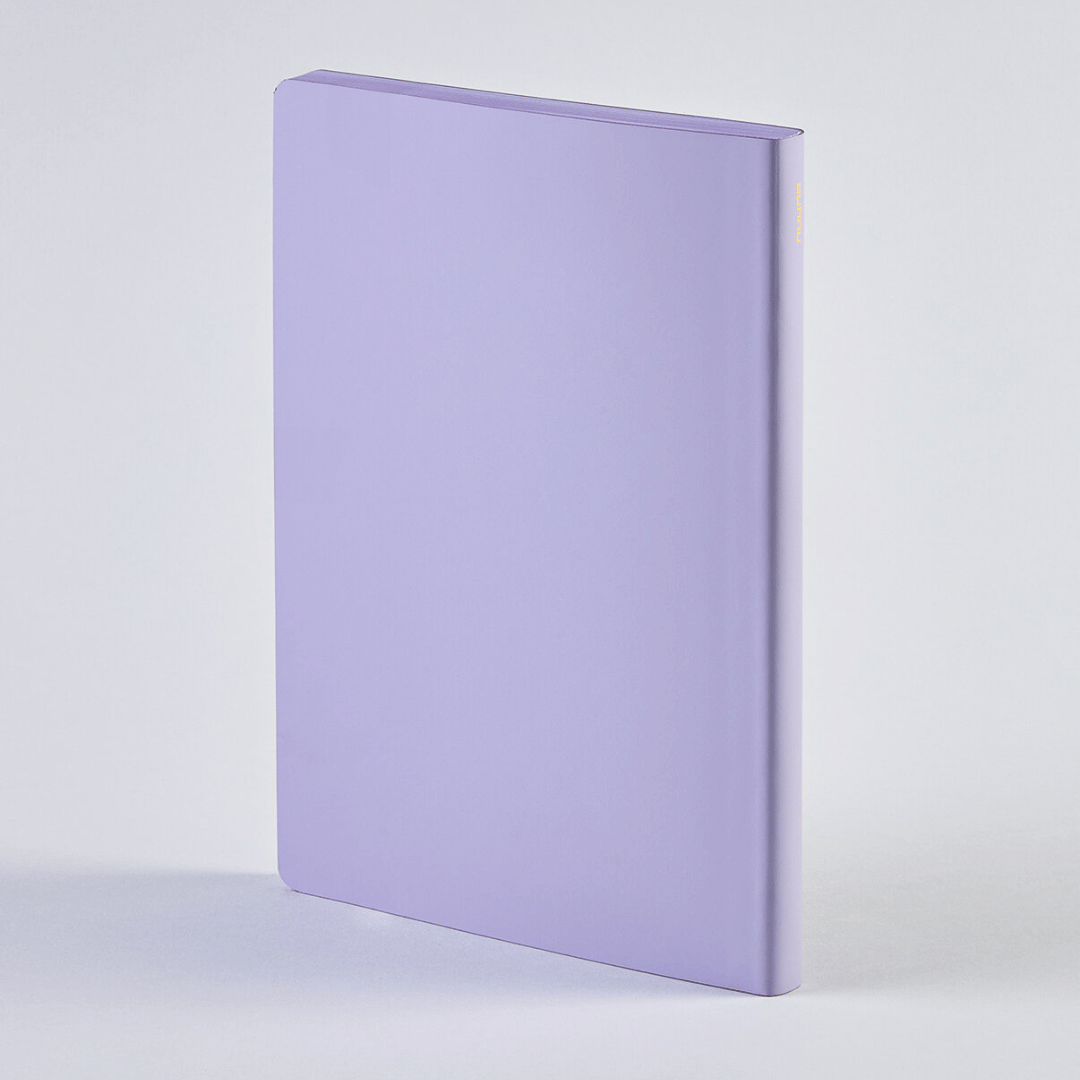 Nuuna Notizbuch - Colour Clash Trance Lila