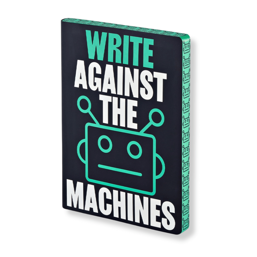 Nuuna Notizbuch - Write Against the Machines