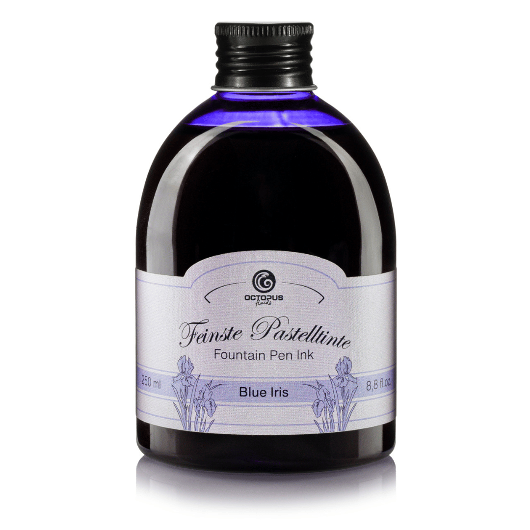 Octopus Füllhaltertinte Pastell - Blue Iris, 250 ml