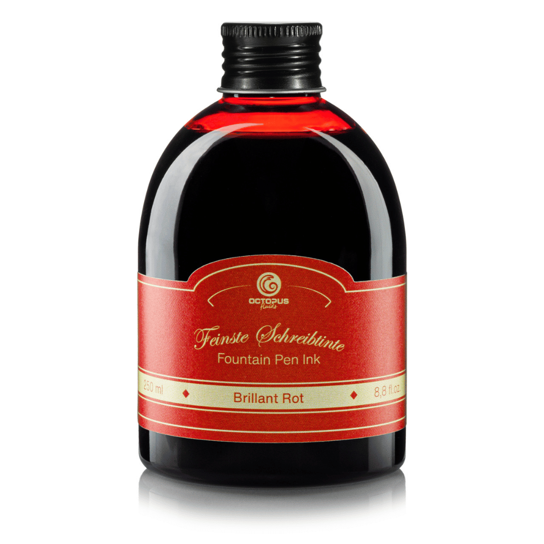 Octopus Tinte Brilliant Rot, 250 ml