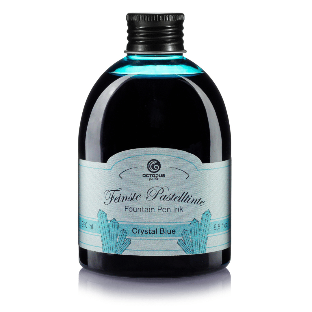 Octopus Füllhaltertinte Pastell - Crystal Blue, 250 ml