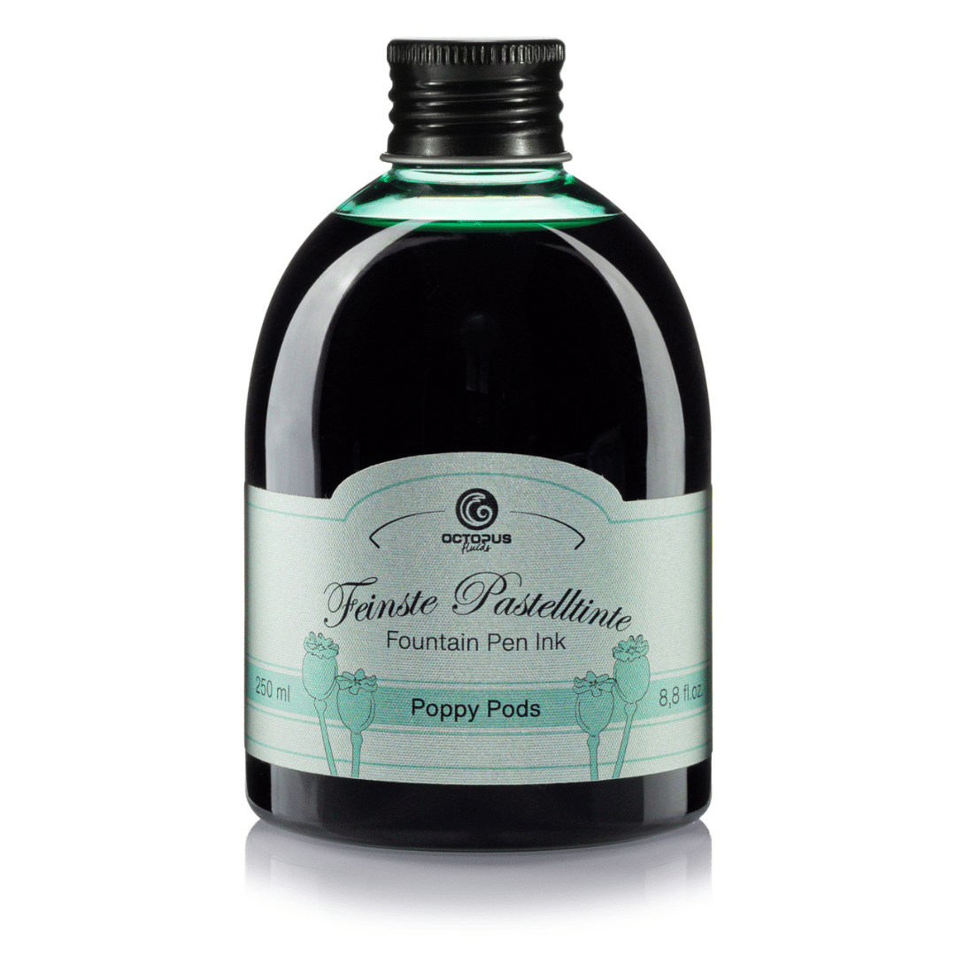 Octopus Füllhaltertinte Pastell - Poppy Pods, 250 ml