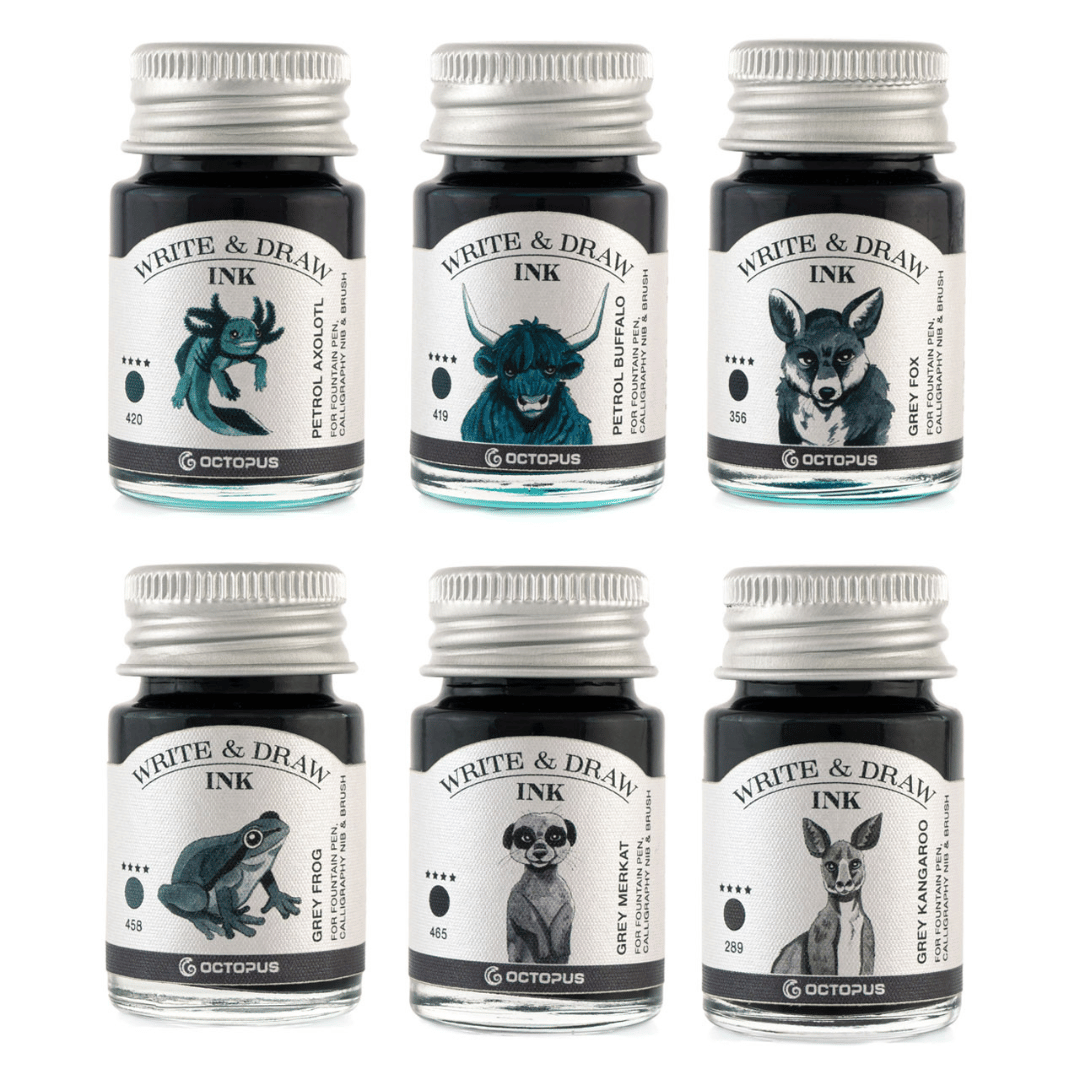 Octopus - Write and Draw - Mountain ink set