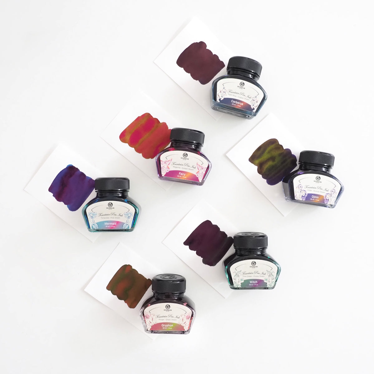 Octopus fountain pen ink Sheen Djinn