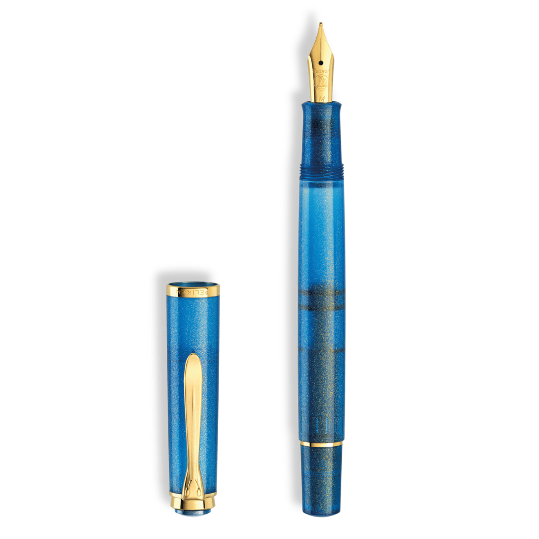 Pelikan Füllhalter Classic M200 Golden Lapis