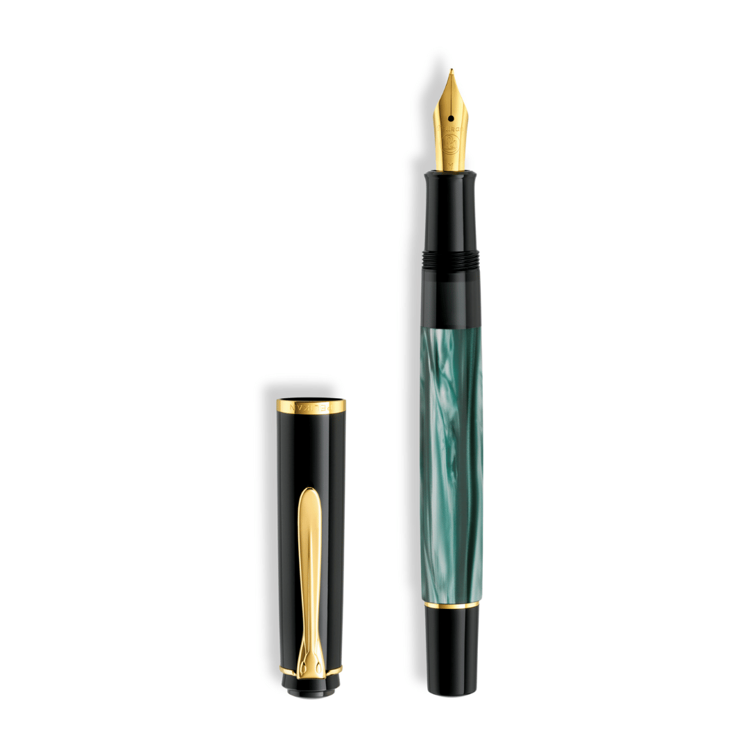 Pelikan Füllhalter Classic M200 Grün-Marmoriert