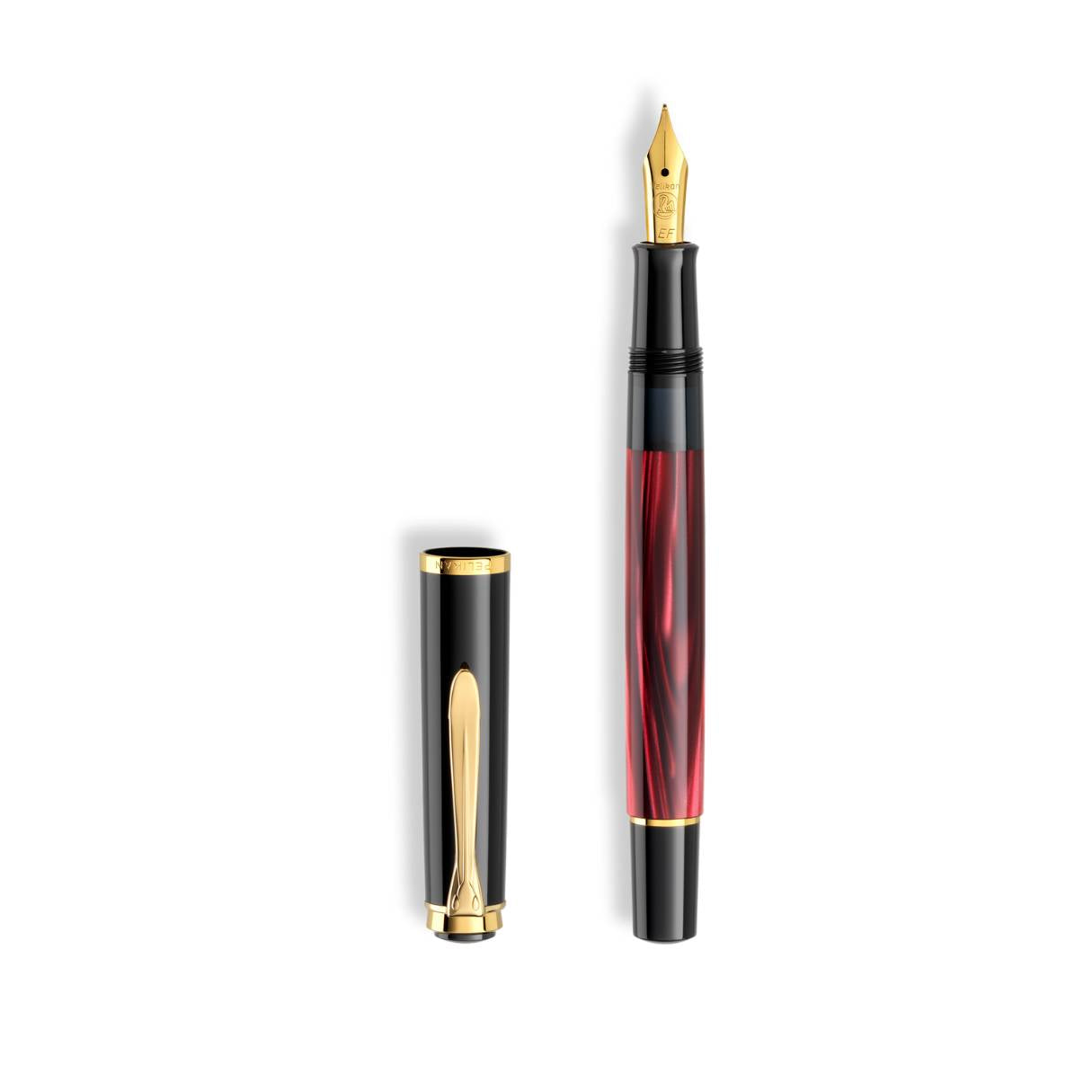 Pelikan Füller M200 rot-marmoriert
