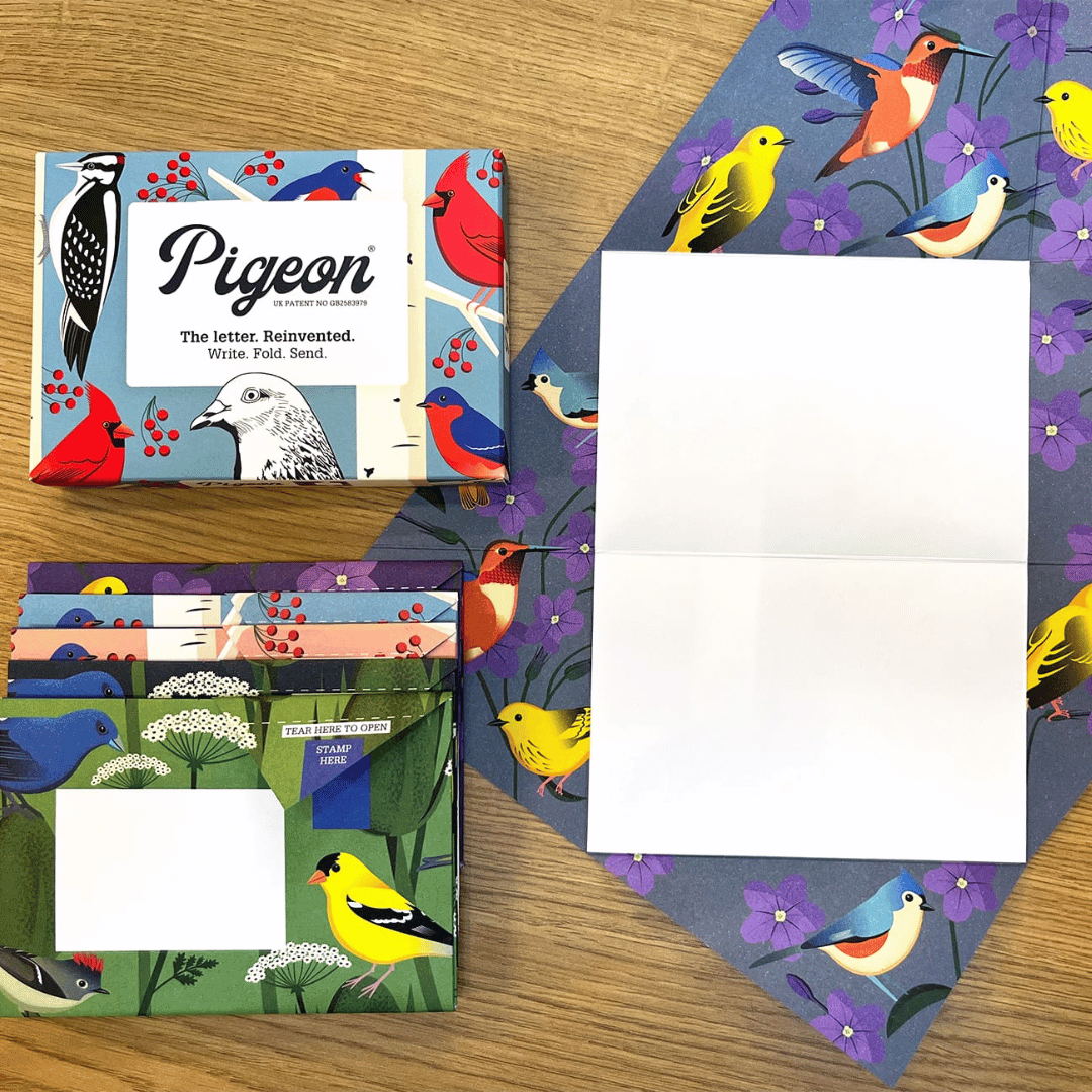 Pigeon - Carnival of Color letter set