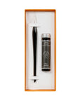 Herbin - Set with glass pen and ink, black