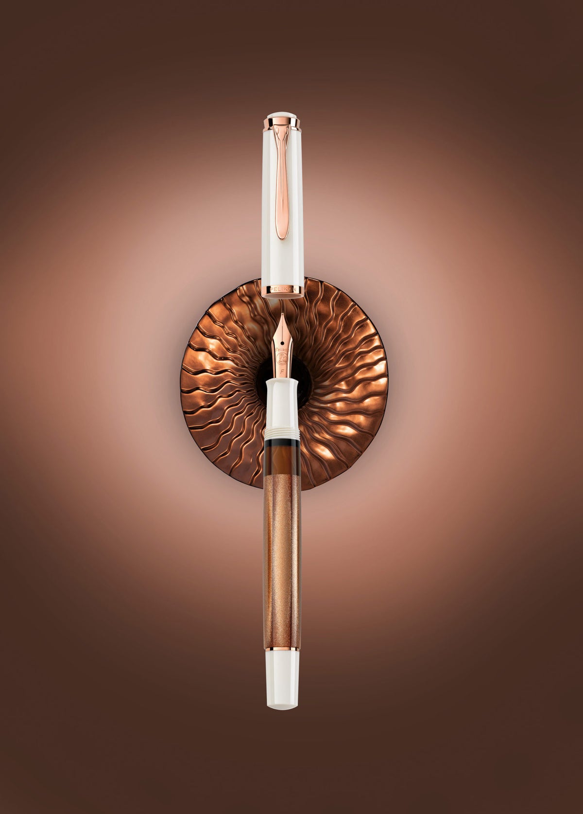 Pelikan fountain pen Classic M200 Copper Rosé-Gold