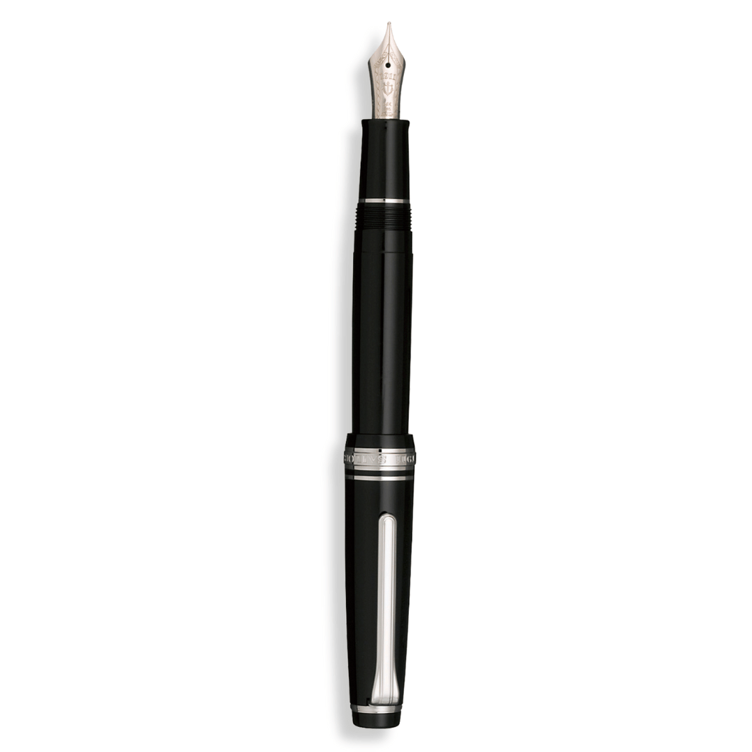 Sailor Pro Gear Slim Füllhalter - Schwarz / Silber