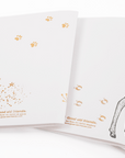 Scarf card, deer