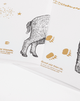 Scarf card, bear