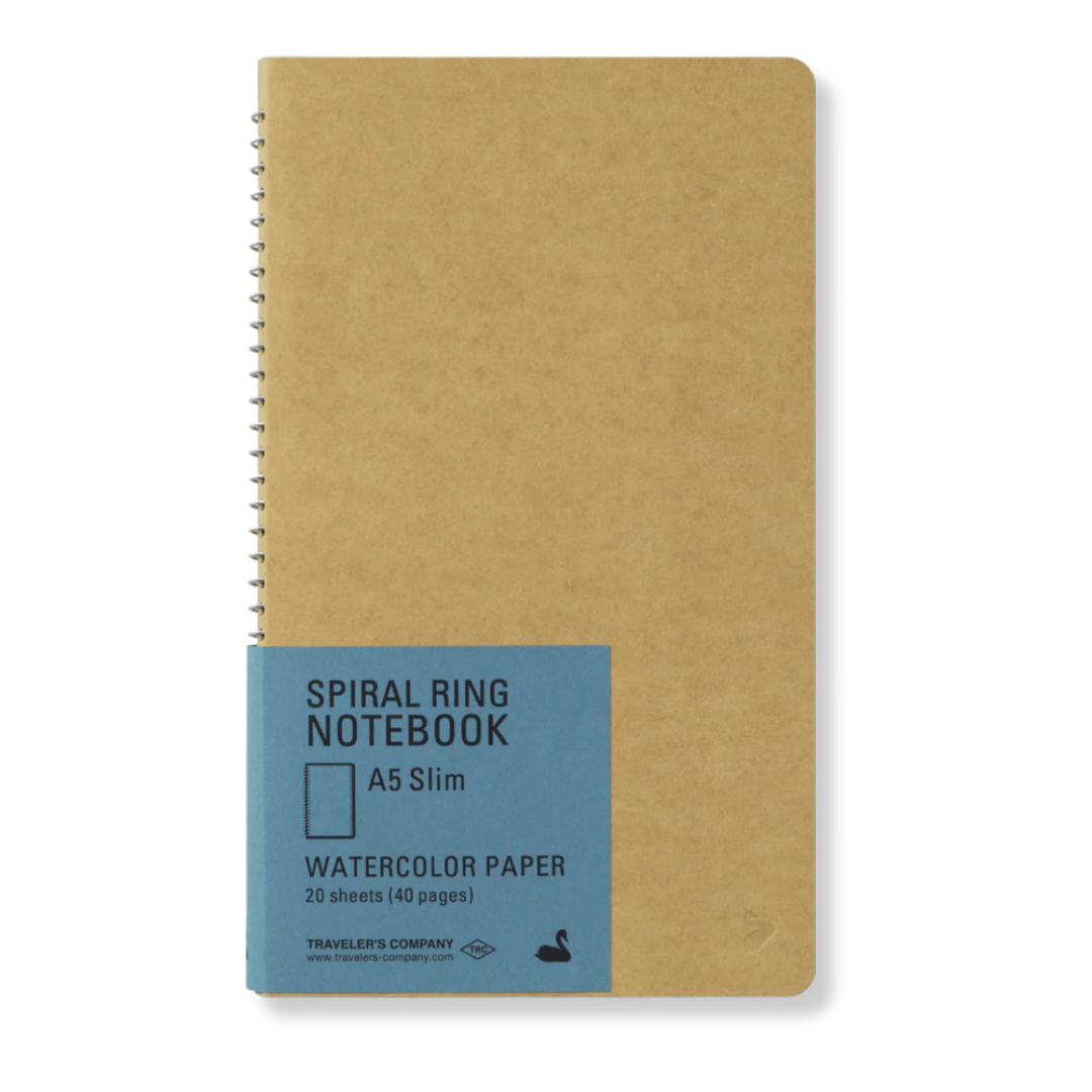 Traveler's Notebook Company - Ringbuch A5 Slim Aquarellpapier