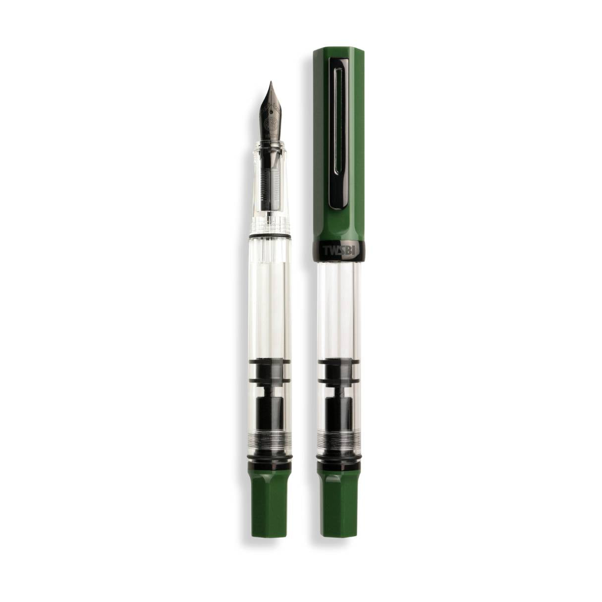 TWSBI Eco Irish Green with Onyx