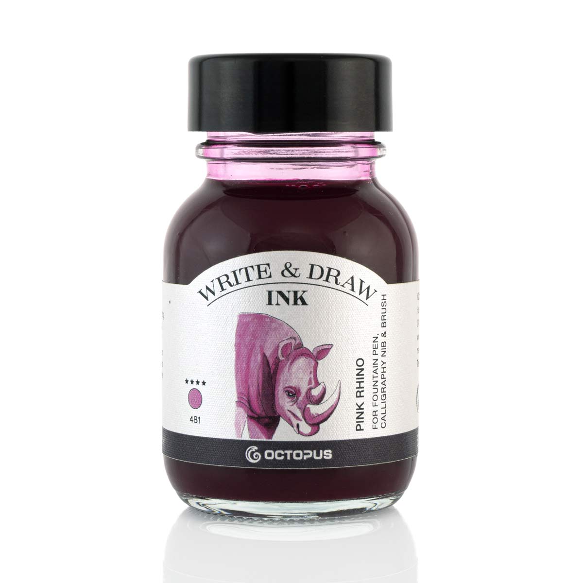 Octopus - Write and Draw - Pink Rhino