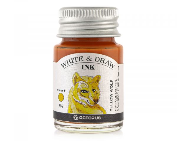 Octopus - Write and Draw - Yellow Wolf, 10 ml