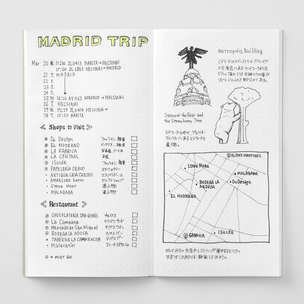 Traveler's Notebook Company - Einlagen dotted (026)