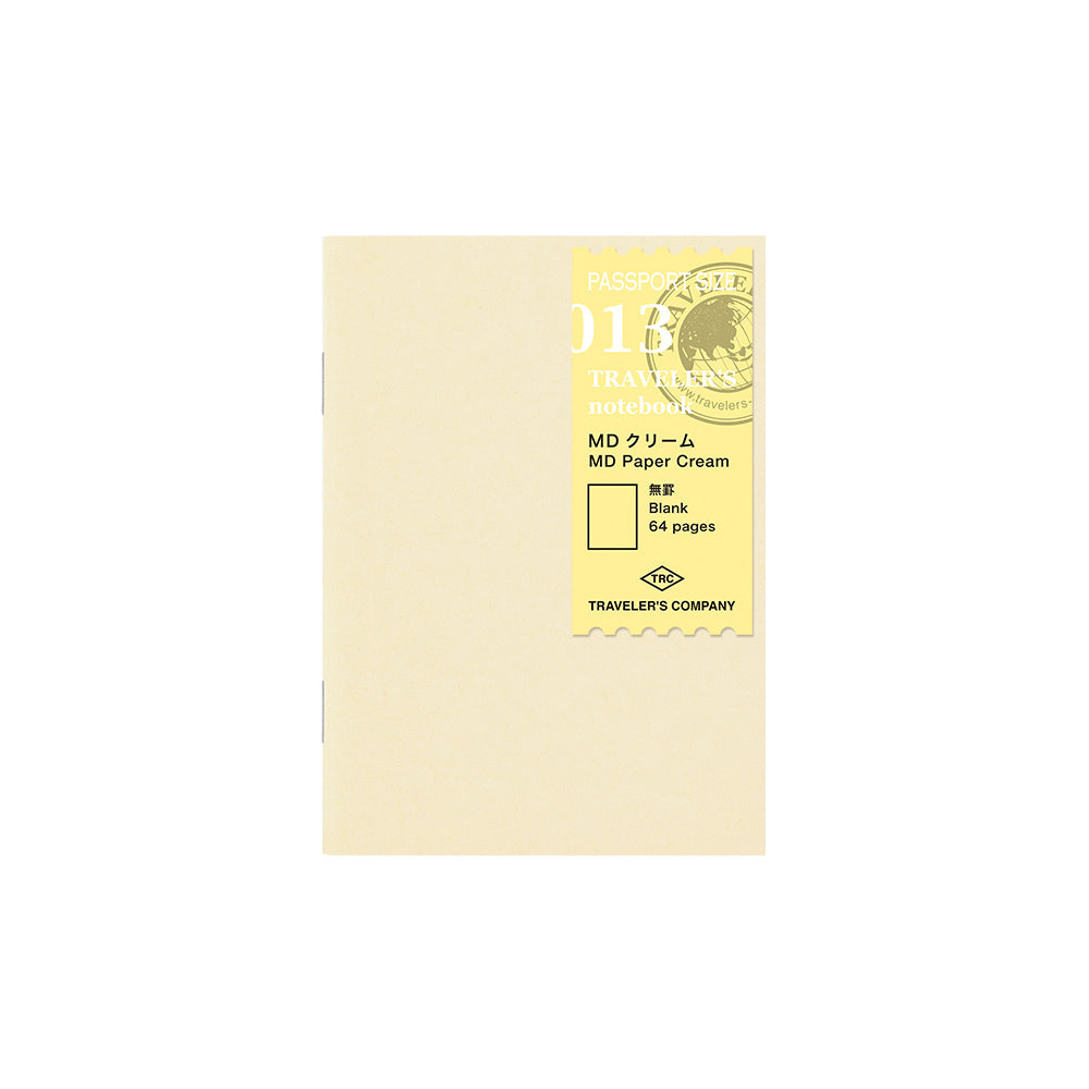 Traveler's Notebook Company - Passport - Midori Papier Refill Cream (013)
