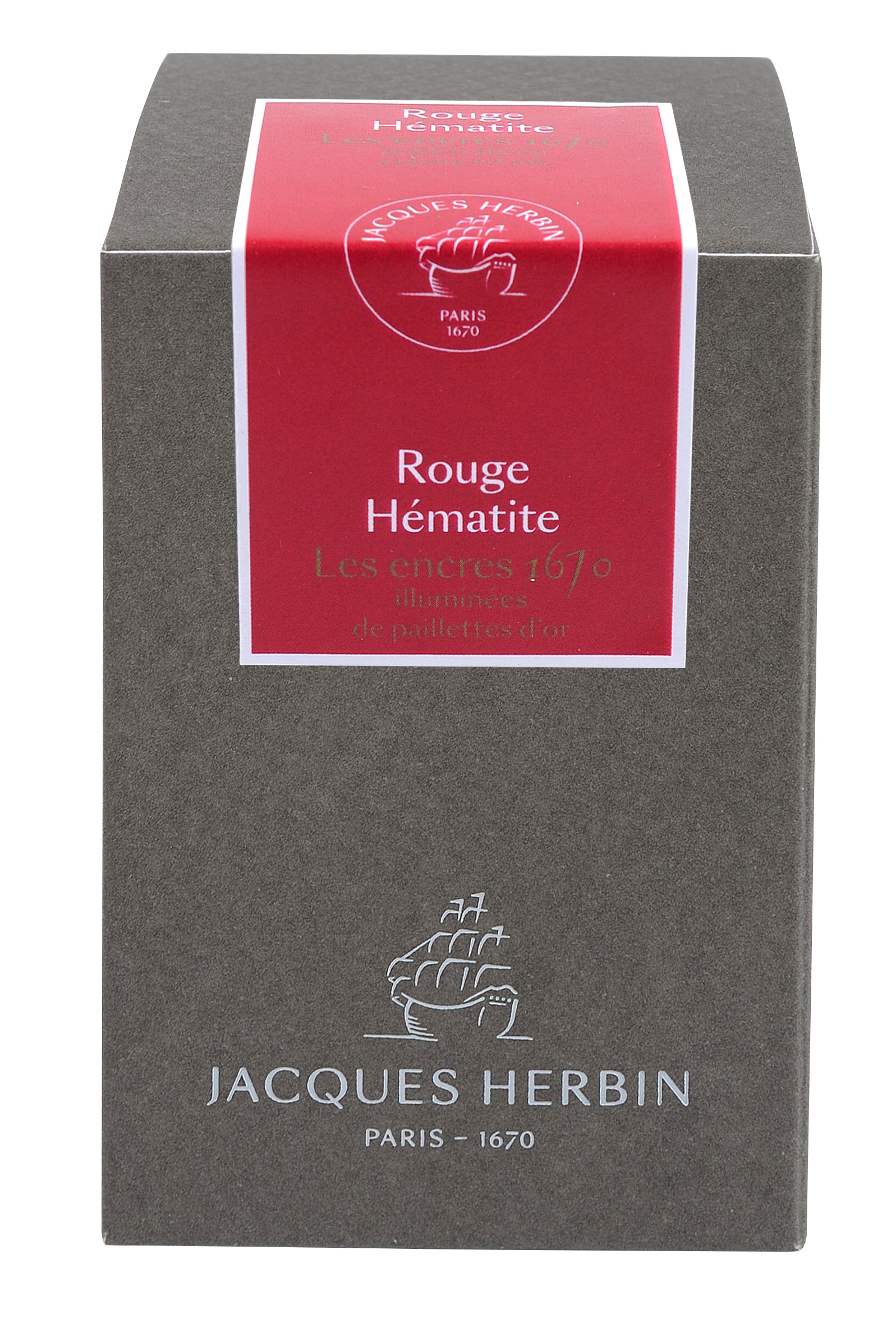 Herbin 1670 - Rouge hematite, 50 ml