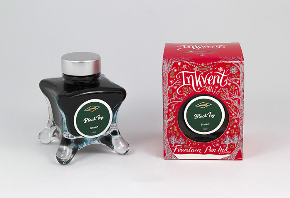 Diamine Red Inkvent - Black Ivy