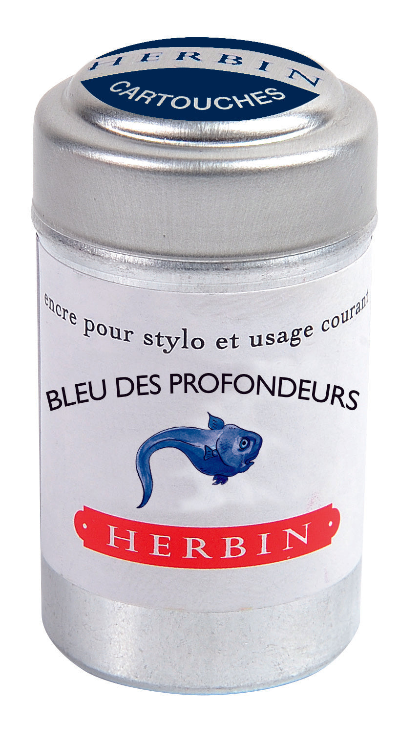 Herbin - Bleu des profondeurs, 6 Patronen