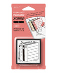 Paintable stamp - Books