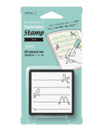 Midori - Bemalbarer Stempel, Vogel