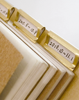Traveler's Notebook Company - Brass Index Clips