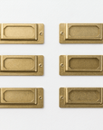Traveler's Notebook Company - Brass Plates