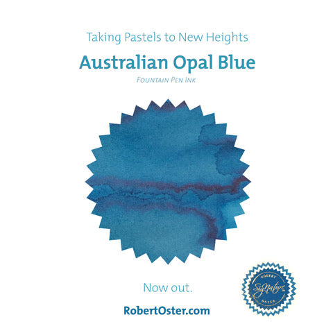 Robert Oster Signature Ink - Australian Opal Blue