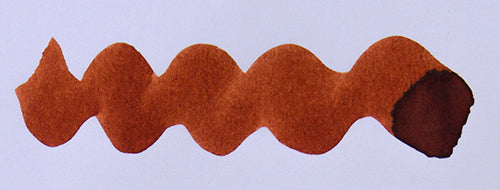 Swatch von Diamine Cherry Sunburst.