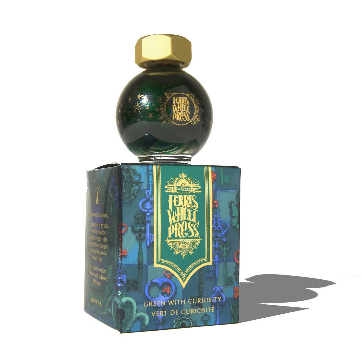 Ferris Wheel Press - Ferritales Ink - Green with Curiosity, 20 ml