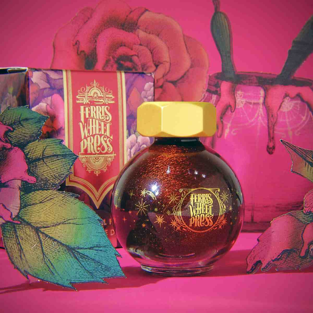 Ferris Wheel Press - Ferritales Ink - Ruby Royal Flush, 20 ml