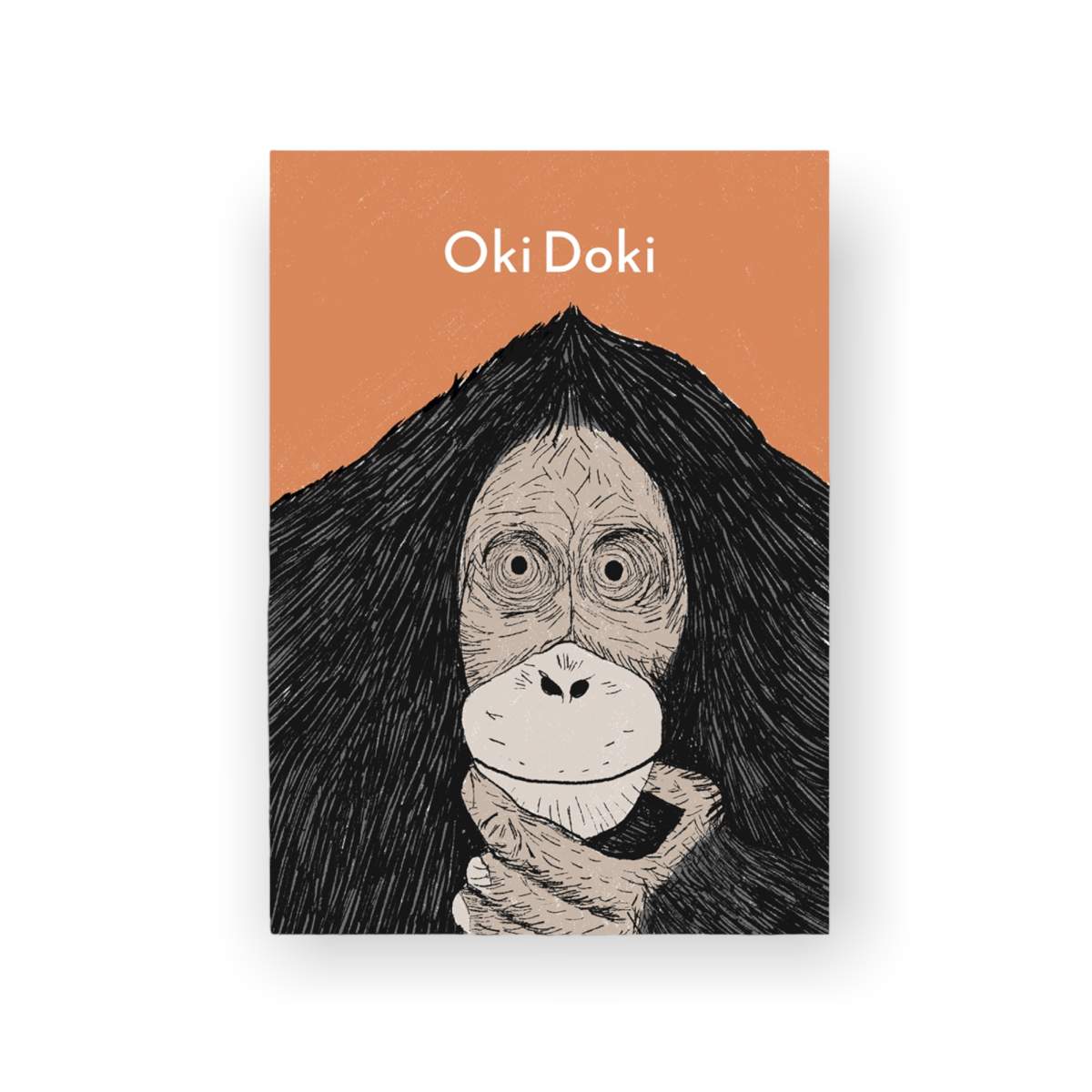 Postcard Gorilla