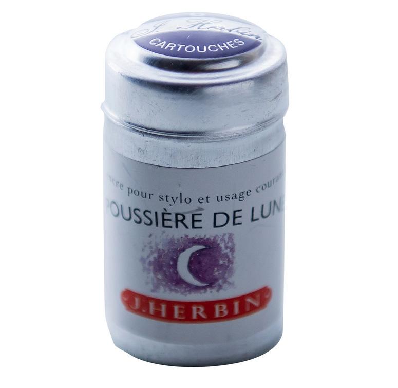 Herbin - Poussiere de lune (mondstaubviolett), 6 Patronen