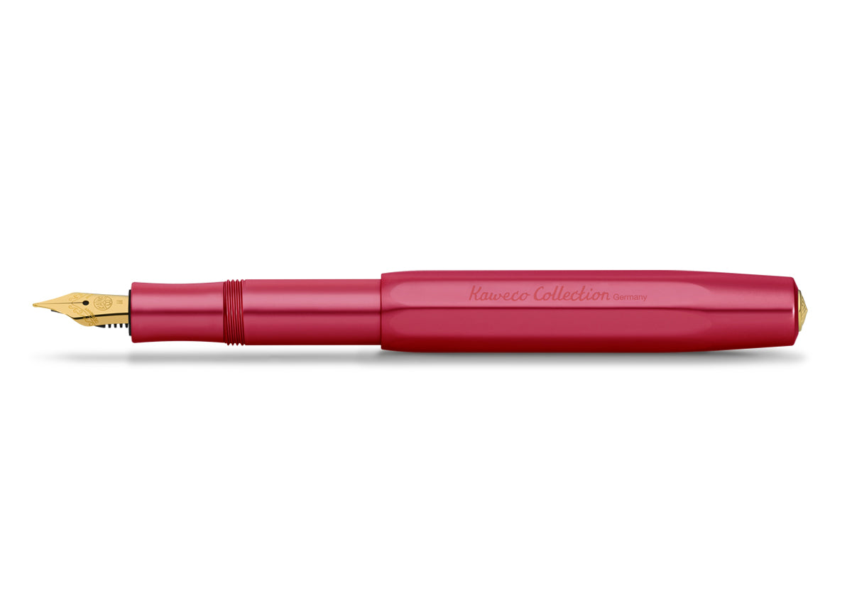Kaweco Füllhalter Aluminium aus der Collection Serie in der Farbe ruby