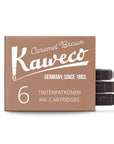 Kaweco Tintenpatronen, 6 Stück Caramel Brown