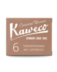 Kaweco Tintenpatronen, 6 Stück Caramel Brown