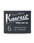 Kaweco Tintenpatronen, 6 Stück Pearl Black