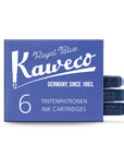 Kaweco Tintenpatronen, 6 Stück Royal Blue