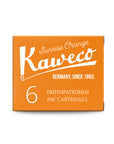 Kaweco Tintenpatronen, 6 Stück Sunrise Orange