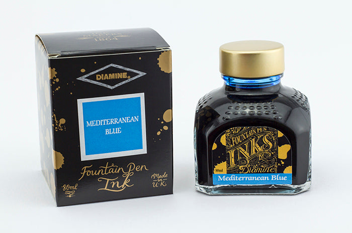 Diamine - Mediterranean Blue, 80 ml