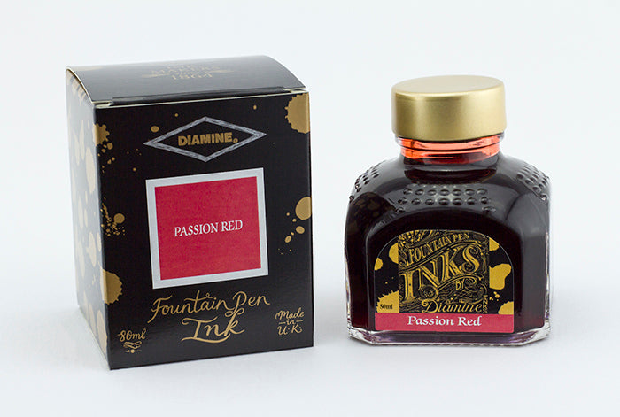 Diamine Ink - Passion Red, 80ml