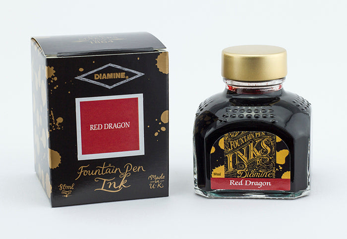 Diamine - Red Dragon (drachenrot), 80 ml