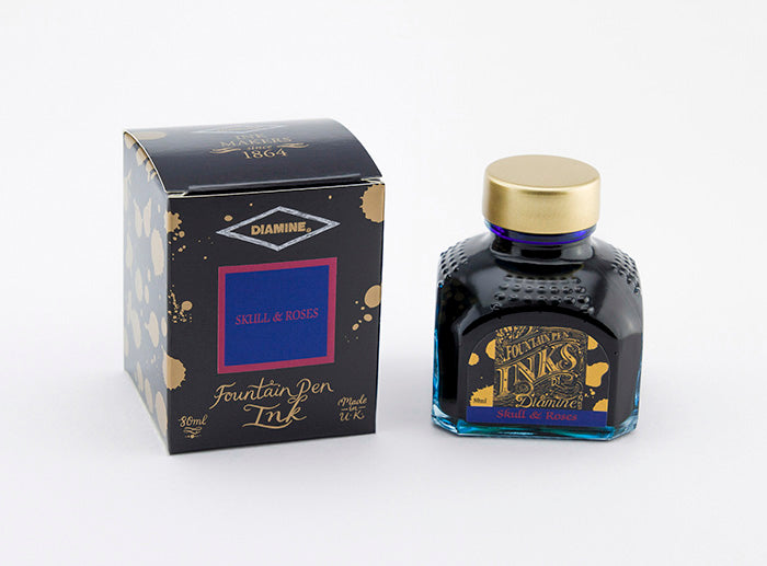 Diamine Ink German exclusive - Skull and Roses, 80ml