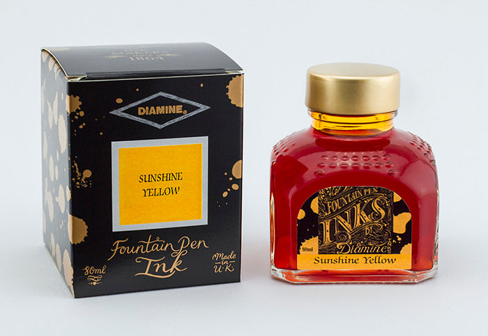 Diamine - Sunshine Yellow, 80 ml