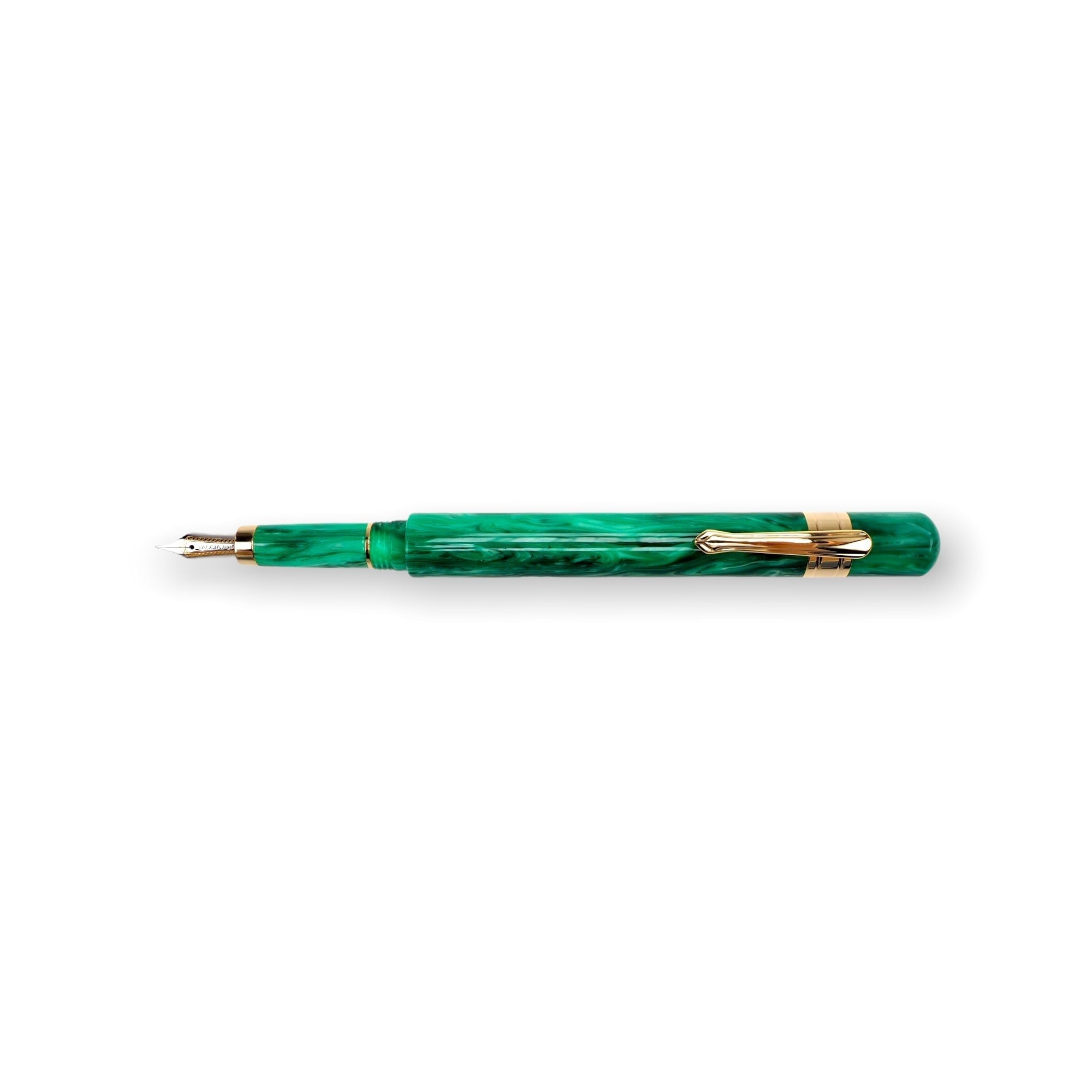 Taccia Covenant fountain pen, Malachite